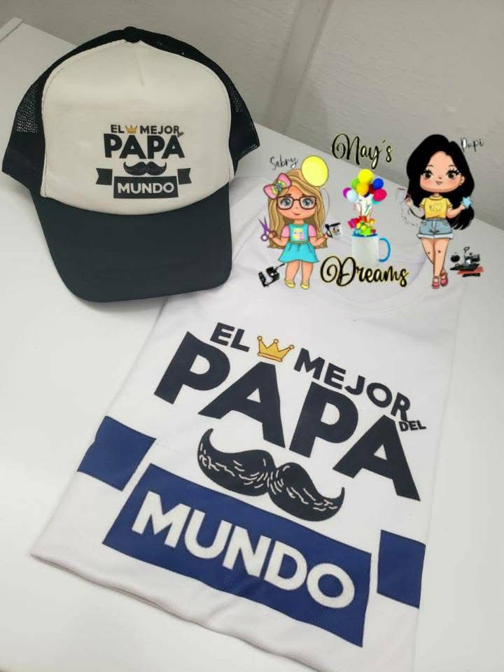 Gorras y playeras a juego