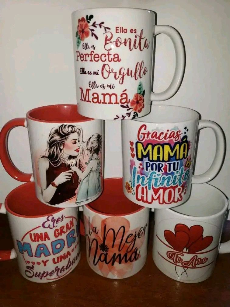 Tazas de cerámica (blancas)