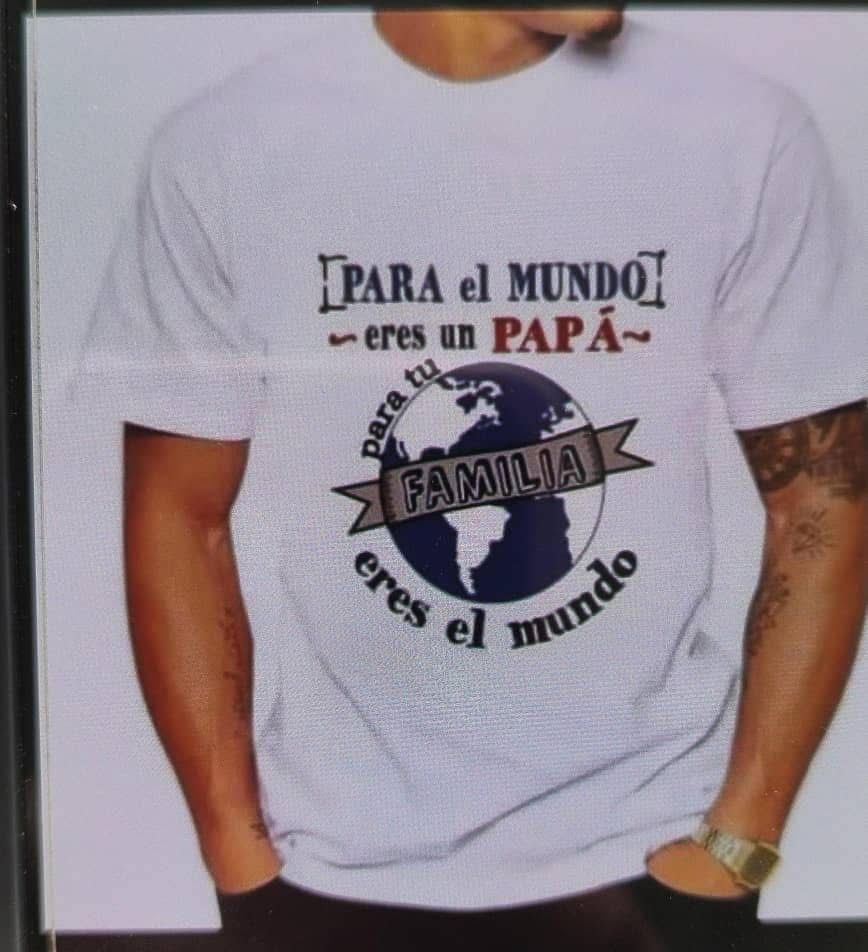 Playeras de Papa