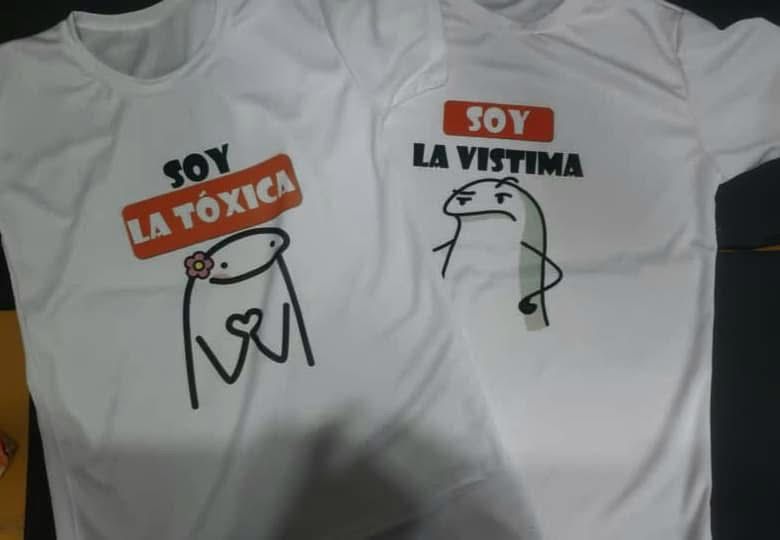 Playeras de parejas (tallas S M L XL 2XL )