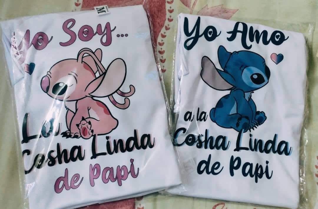 Playeras de parejas (tallas S M L XL 2XL )